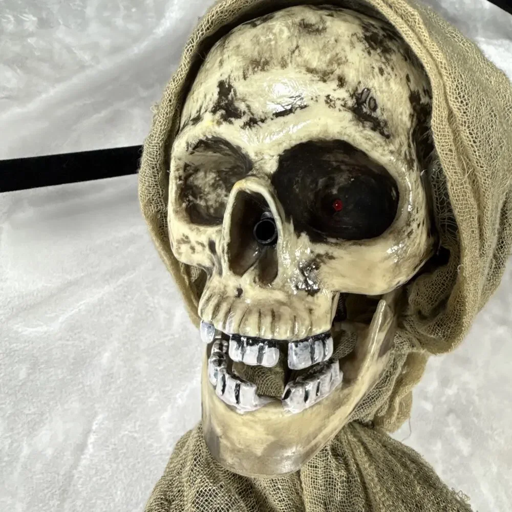 RARE Paper Magic Group Animated Hanging Reaper Halloween